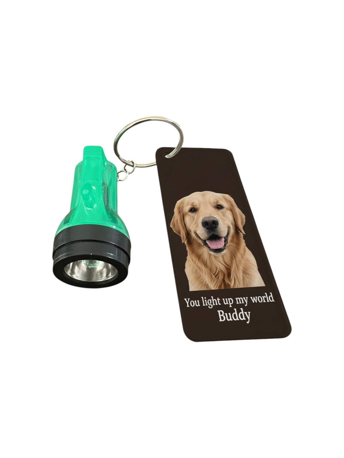 Custom Photo Flashlight Keychains