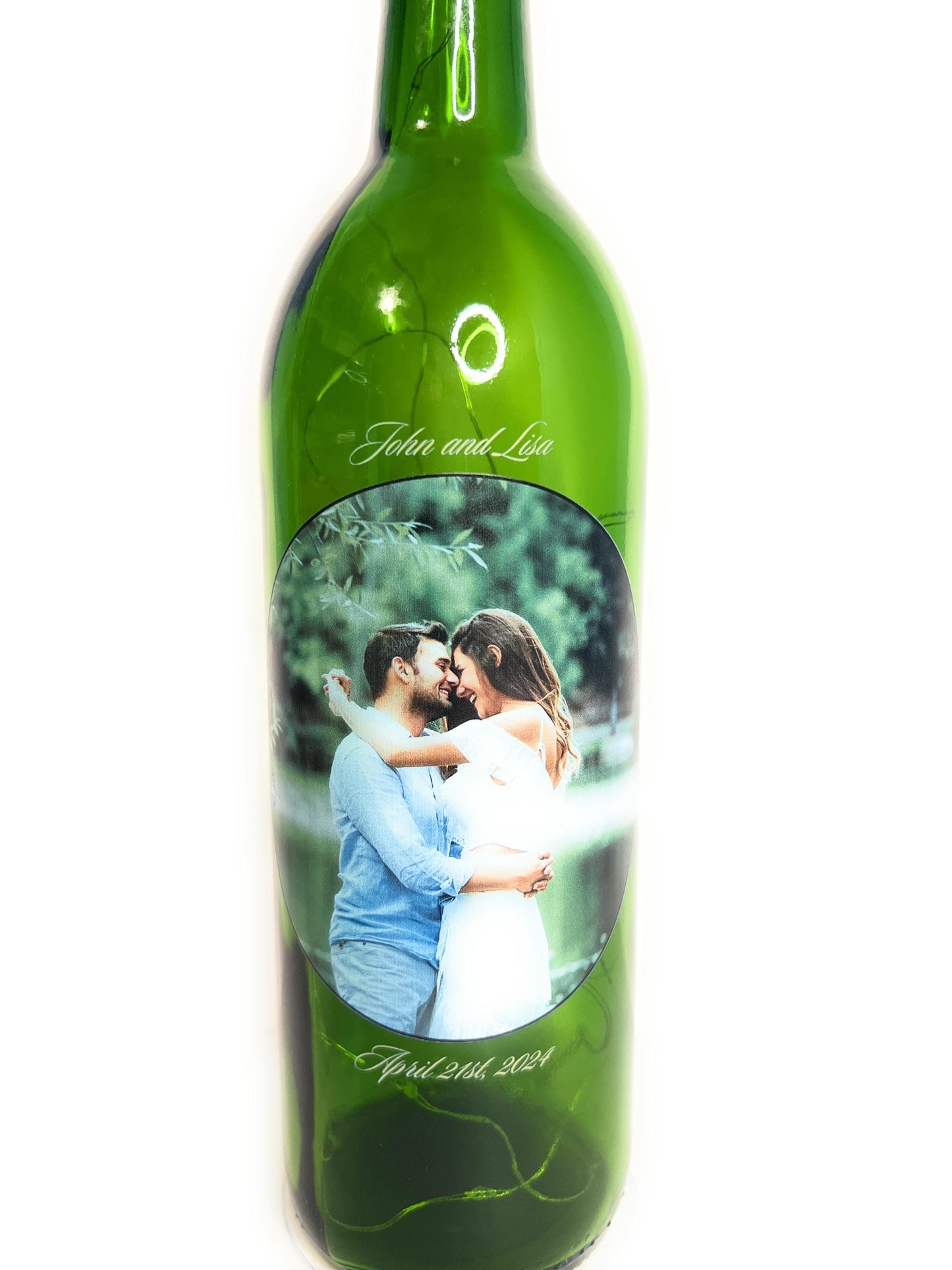 Custom Wine Bottle With Your Photo Collection