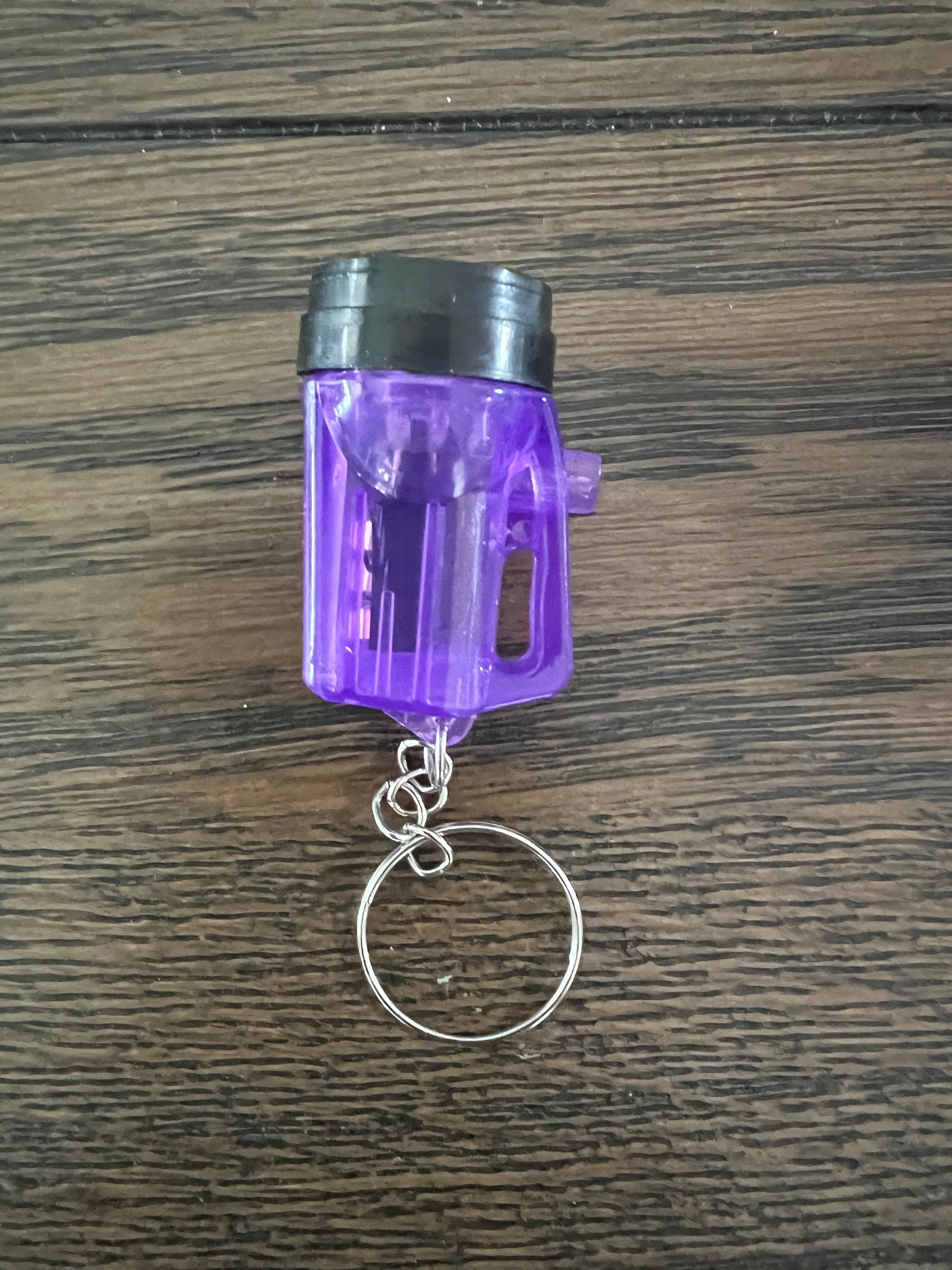 purple flashlight 