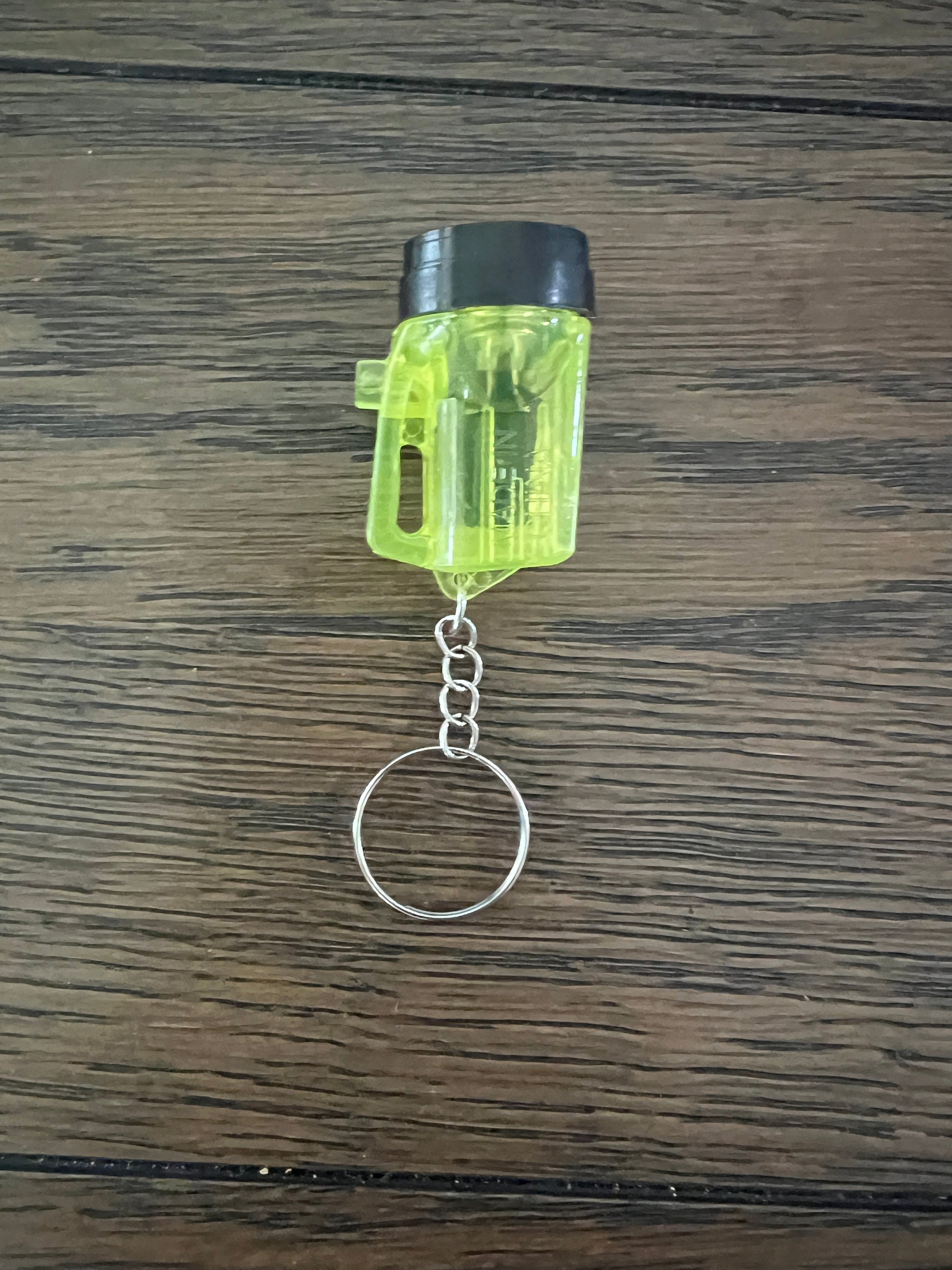 yellow flashlight 
