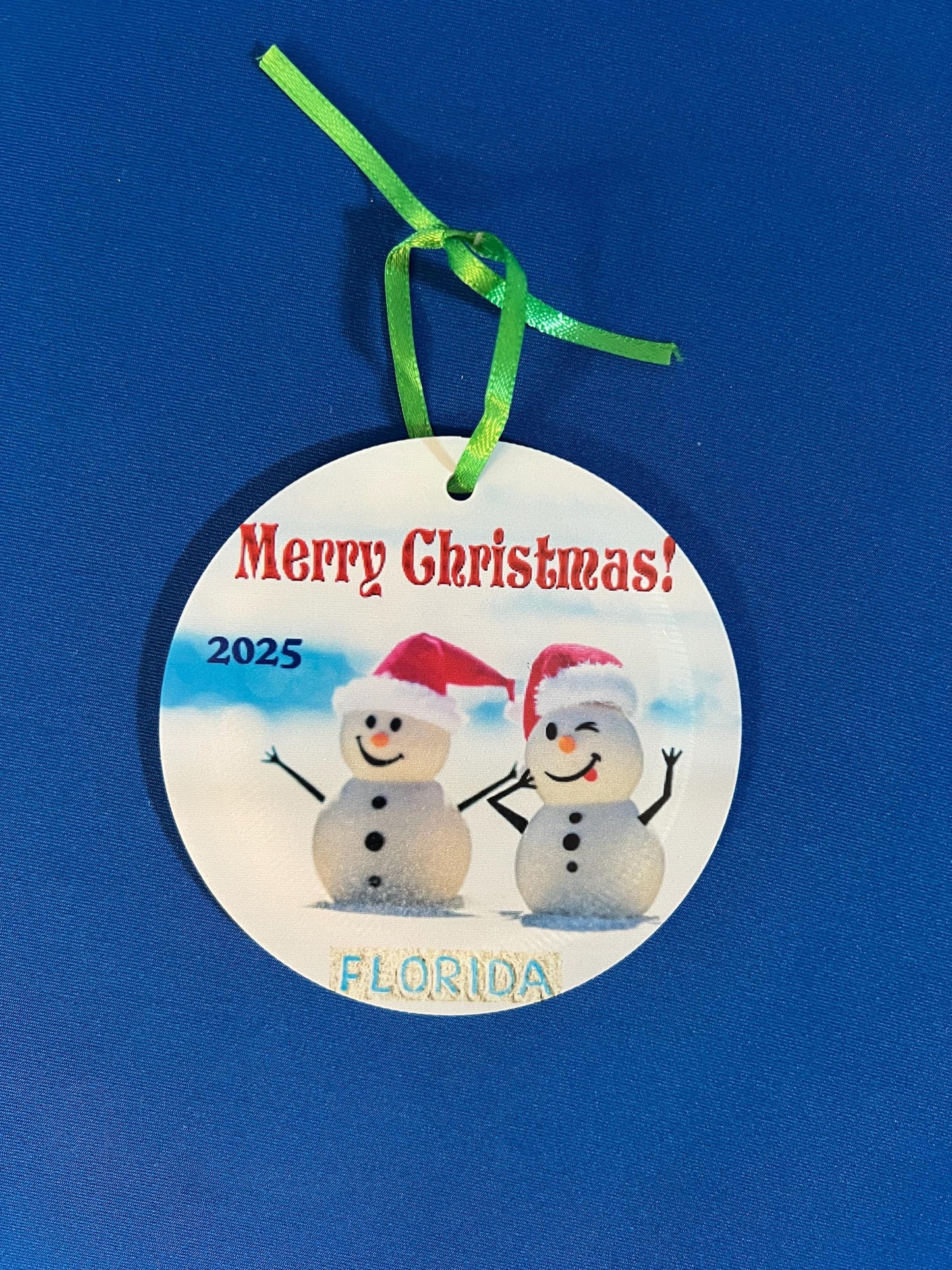 Christmas Ornament | Reason for the Season | 2025 Ornament | Florida tree decoration