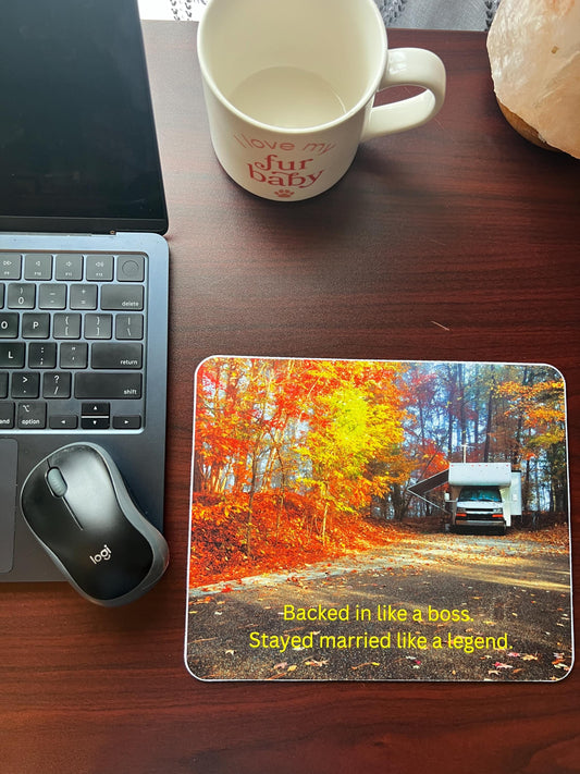 Funny Mouse Pad for Floridians - Boaters - Campers & Personalized with Your Photo