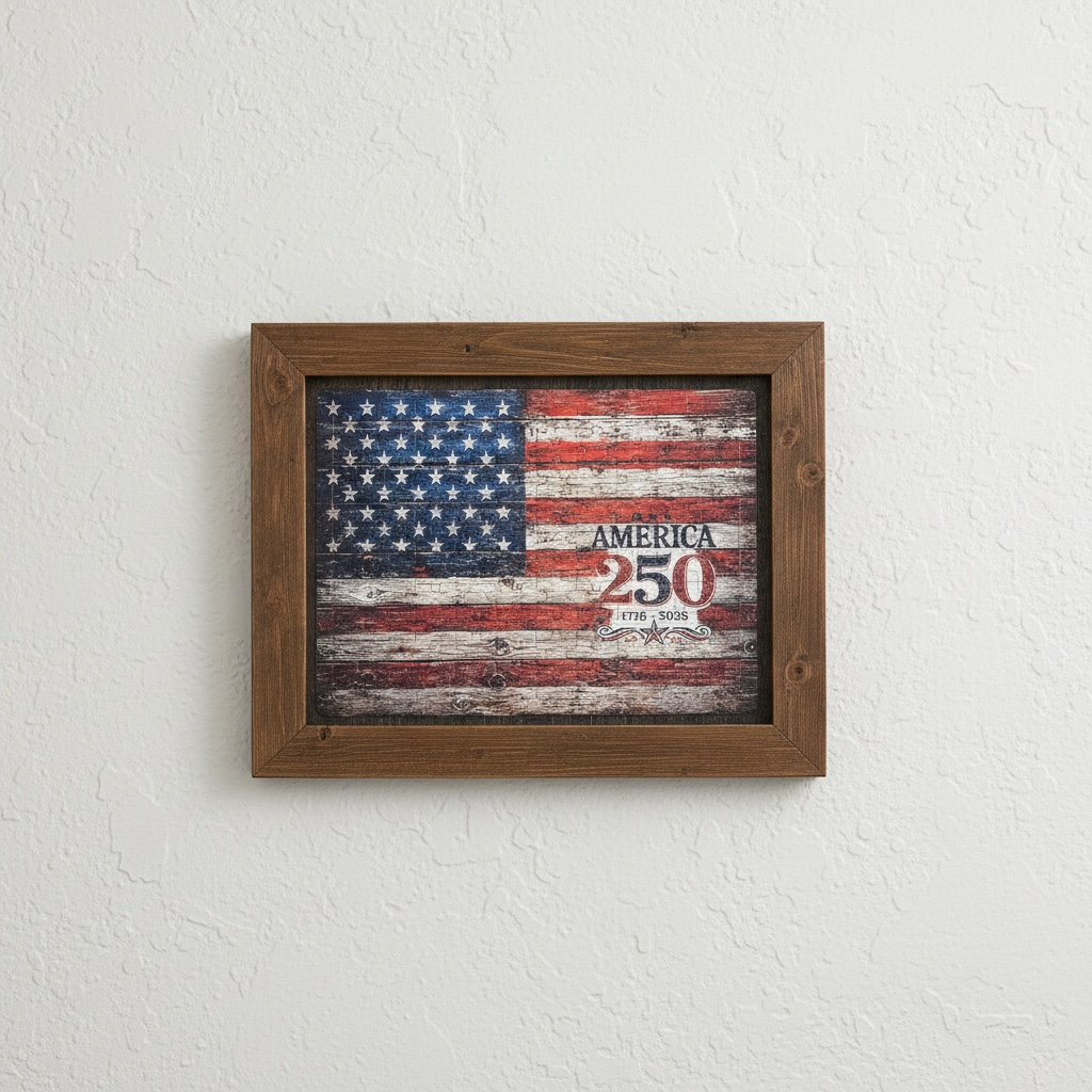America 250 Years of Freedom Puzzle - 1776-2026 American Flag Patriotic Puzzle
